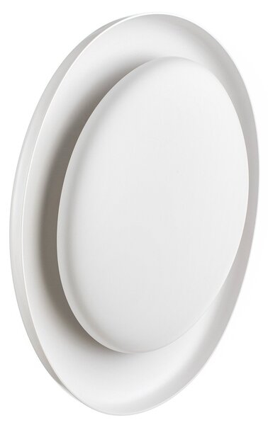 Applique da parete Foscarini, Bahia mini, dimmerabile, Bianco, Soggiorno, Plastica, Design