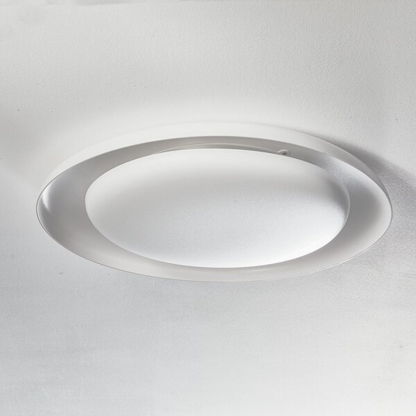 Applique da parete Foscarini, Bahia mini, dimmerabile, Bianco, Soggiorno, Plastica, Design