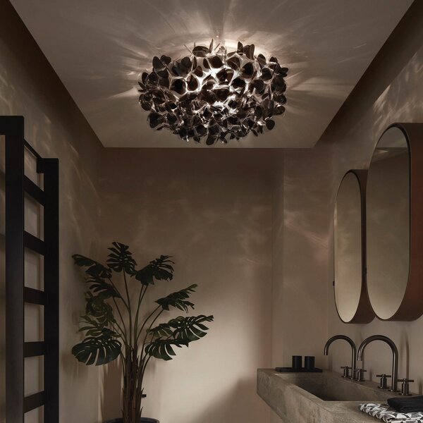 Applique da parete Slamp, Clizia Mama Non Mama, dimmerabile, Nero, Soggiorno, Plastica, Design