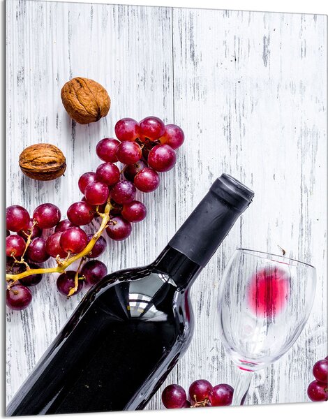 Piastra di copertura per fornelli 40x52 Coperchio per piano cottura in Vetroceramica paraspruzzi Piastra in vetro tagliere decorativo, legno di vino