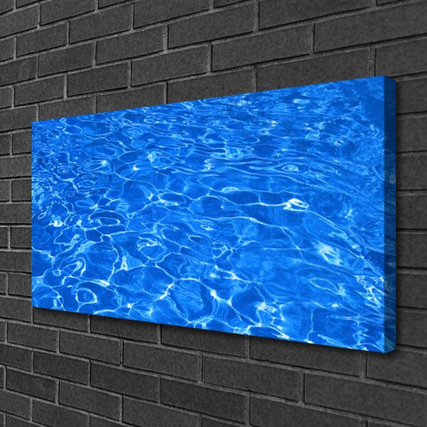Quadro su tela Acqua Art 100x50 cm