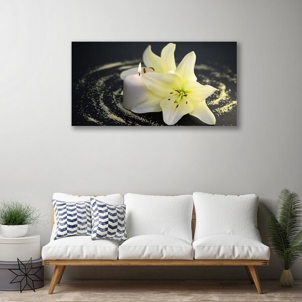 Quadro su tela Fiore, pianta, natura 100x50 cm