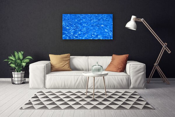 Quadro su tela Acqua Art 100x50 cm
