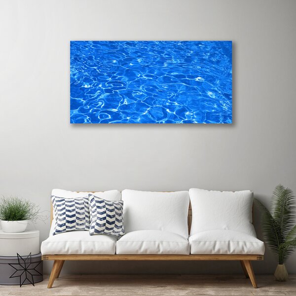 Quadro su tela Acqua Art 100x50 cm