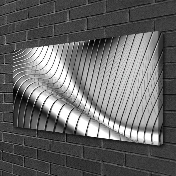 Quadro su tela Grafica di astrazione 100x50 cm