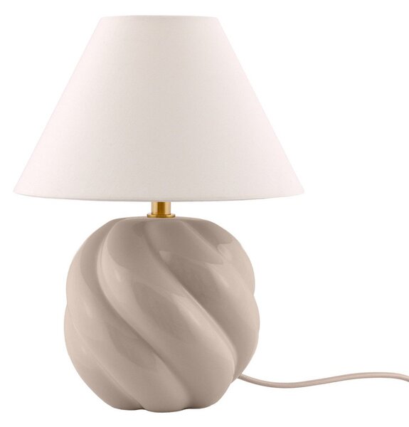 Lampade da tavolo Globen Lighting, DAHLIA, Beige, Soggiorno, Tessuto / Tessile