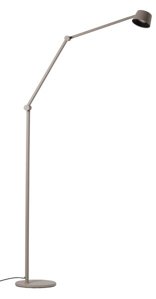 Lampada da terra ANTIDARK, Direction F2, dimmerabile, Grigio, Soggiorno, Metallo, Moderno
