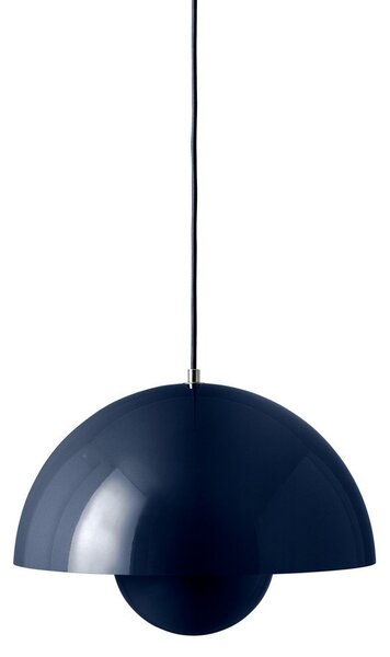 Lampada a sospensione &Tradition, Flowerpot VP7, dimmerabile, Blu, Soggiorno, Metallo, Design