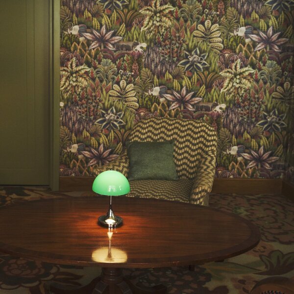 Lampade da esterno Louis Poulsen, Panthella 160, dimmerabile, Verde, Terrazza, Plastica, Design