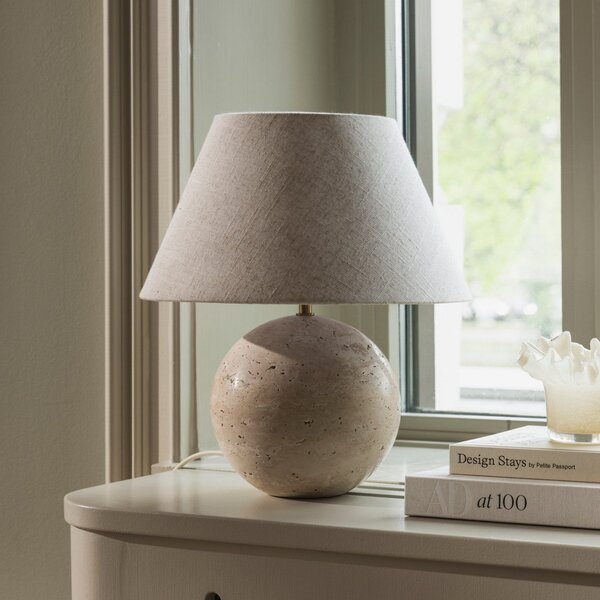 Lampade da tavolo Globen Lighting, Castello, Beige, Soggiorno, Tessuto / Tessile, Design