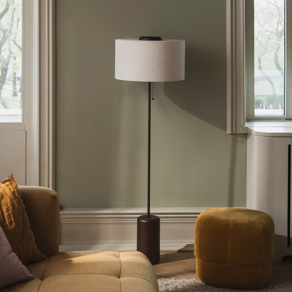 Lampada da terra Globen Lighting, Bosco, Beige, Soggiorno, Legno