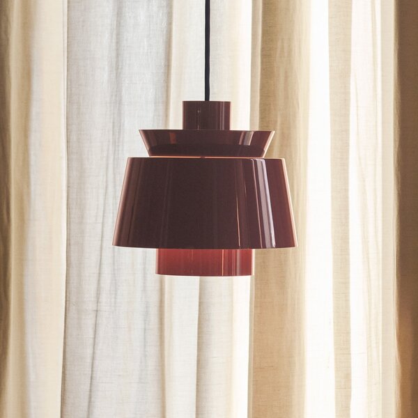 Lampada a sospensione &Tradition, Utzon JU1, dimmerabile, Rosso, Soggiorno, Metallo, Design