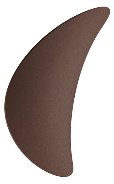 Applique esterno linea light alba 9662m 2700k 1702lm ip65 alluminio dark brown diffusore vetro - Linea Light Group