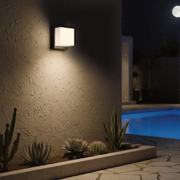Applique moderno lampadari bartalini adanac led cct ip65 materiale plastico - Lampadari Bartalini Gesso