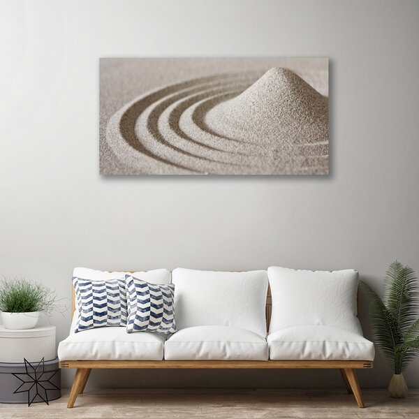 Stampa quadro su tela Arte della sabbia 100x50 cm