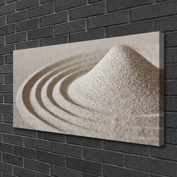 Stampa quadro su tela Arte della sabbia 100x50 cm