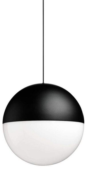 Lampada a sospensione FLOS, dimmerabile, Nero, Soggiorno, Alluminio
