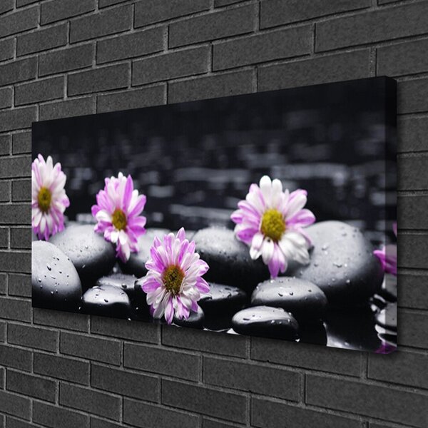 Foto quadro su tela Fiore di una pianta di orchidea 100x50 cm