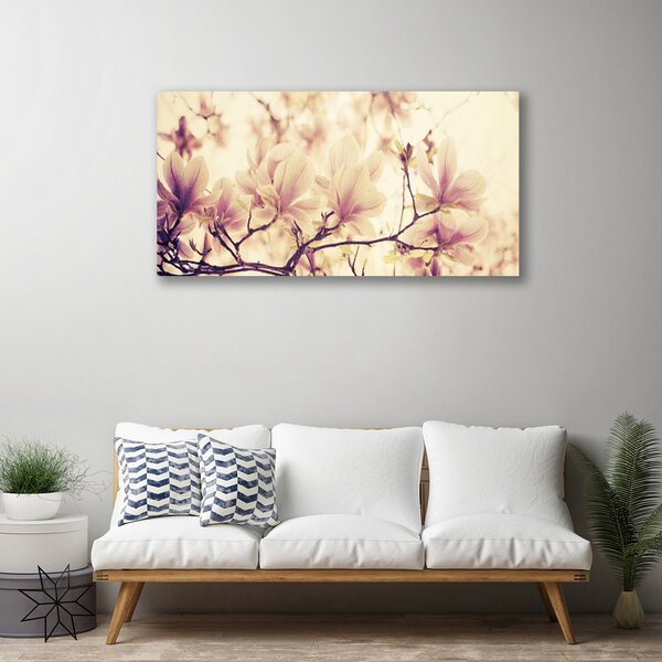 Quadro su tela Fiori, piante, natura 100x50 cm