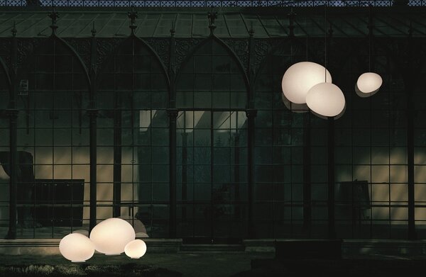 Lampade da esterno Foscarini, Bianco, Terrazza, Plastica
