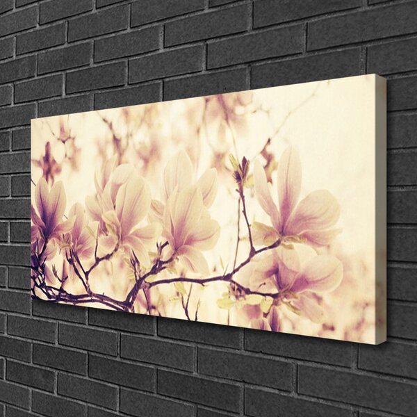 Quadro su tela Fiori, piante, natura 100x50 cm