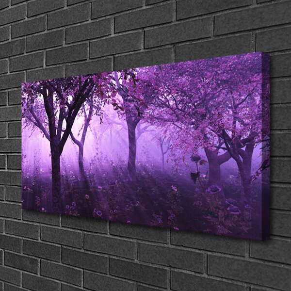Quadro stampa su tela Alberi, piante, natura 100x50 cm