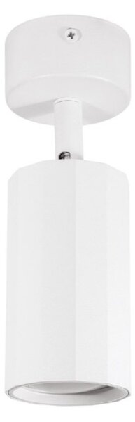 Plafoniera moderna gea led gfa1600 gu10 led orientabile alluminio bianco - Gea Led