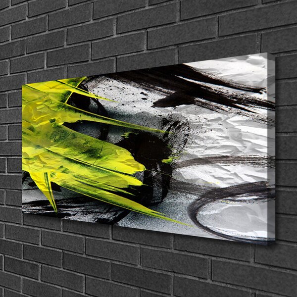Quadro su tela Grafica di astrazione 100x50 cm