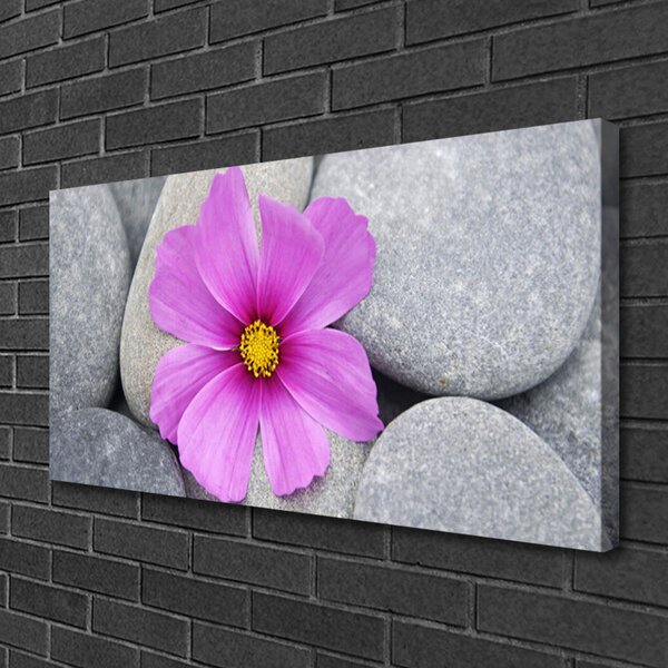 Quadro su tela Pianta della stazione termale dei fiori 100x50 cm