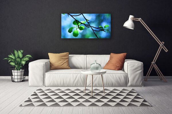 Foto quadro su tela Ramo di piante naturali Foglie 100x50 cm