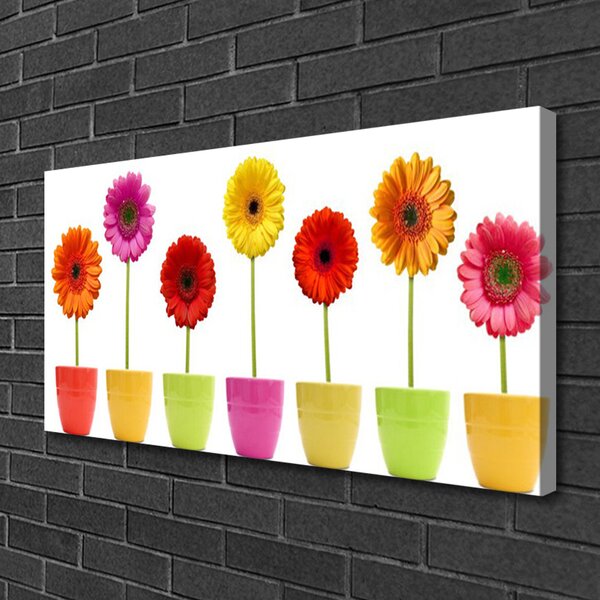Quadro su tela Fiori, piante, natura 100x50 cm