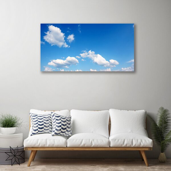 Quadro su tela Cielo, nuvole, paesaggio 100x50 cm