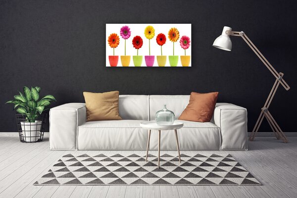 Quadro su tela Fiori, piante, natura 100x50 cm