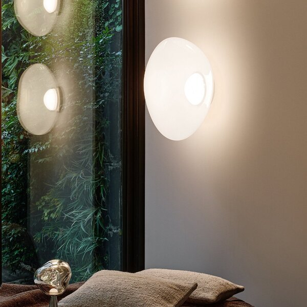 Applique da parete Tom Dixon, Melt, dimmerabile, Dorato / Ottone, Soggiorno, Plastica, Design