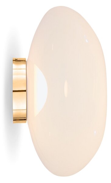 Applique da parete Tom Dixon, Melt, dimmerabile, Dorato / Ottone, Soggiorno, Plastica, Design