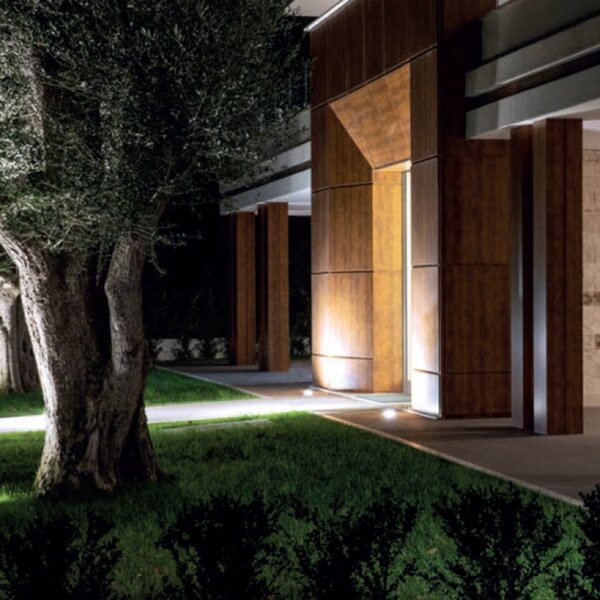 Faretto incasso sovil bascu 98085 09 led acciaio vetro orientabile calpestabile - Sovil Illuminazione