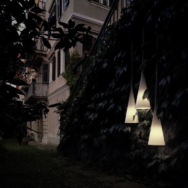 Lampade da esterno Foscarini, Bianco, Terrazza, Plastica