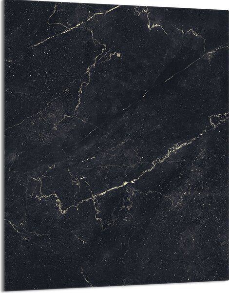 Piastra di copertura del piano cottura 40x52 Coperchio del piano cottura in Vetroceramica Paraspruzzi Piatto in vetro Tagliere decorativo, marmo nero