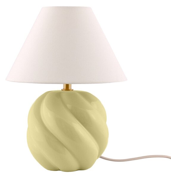 Lampade da tavolo Globen Lighting, DAHLIA, Beige, Soggiorno, Tessuto / Tessile