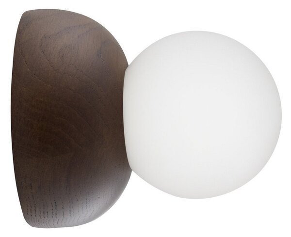 Applique da parete Globen Lighting, Torrano, dimmerabile, Marrone / Ruggine, Soggiorno, Legno, Design