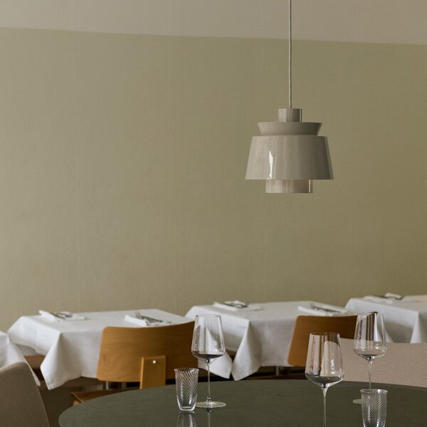 Lampada a sospensione &Tradition, Utzon JU1, dimmerabile, Beige, Soggiorno, Metallo, Design
