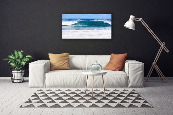 Stampa quadro su tela Mare. Onda. Acqua. Oceano 100x50 cm