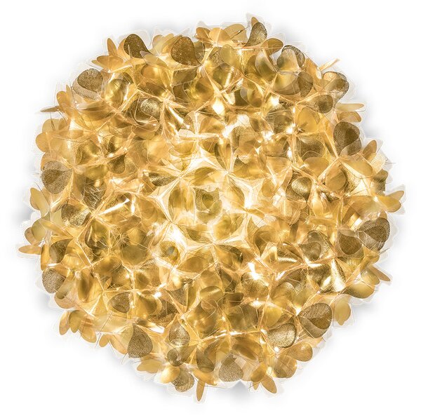 Applique da parete Slamp, Clizia Mama Non Mama, dimmerabile, Dorato / Ottone, Soggiorno, Plastica, Design