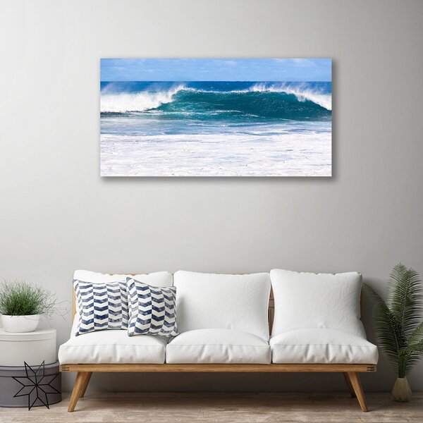 Stampa quadro su tela Mare. Onda. Acqua. Oceano 100x50 cm