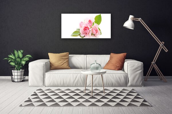 Quadro su tela Rose, fiori, piante, natura 100x50 cm
