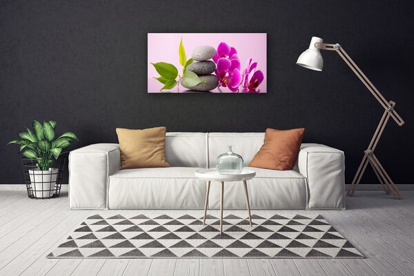 Quadro su tela Orchidea Fiori di orchidea 100x50 cm