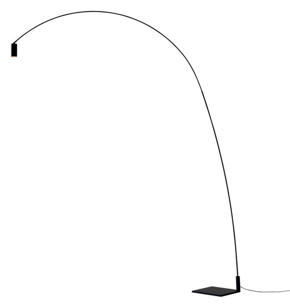 Lampada da terra Nemo Lighting, Fox, dimmerabile, Nero, Soggiorno, Metallo, Moderno