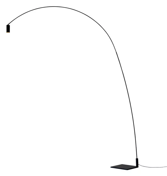 Lampada da terra Nemo Lighting, Fox, dimmerabile, Nero, Soggiorno, Metallo, Moderno