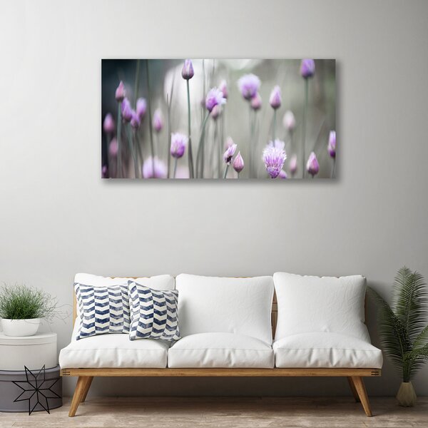 Quadro su tela Fiori di campo della natura 100x50 cm
