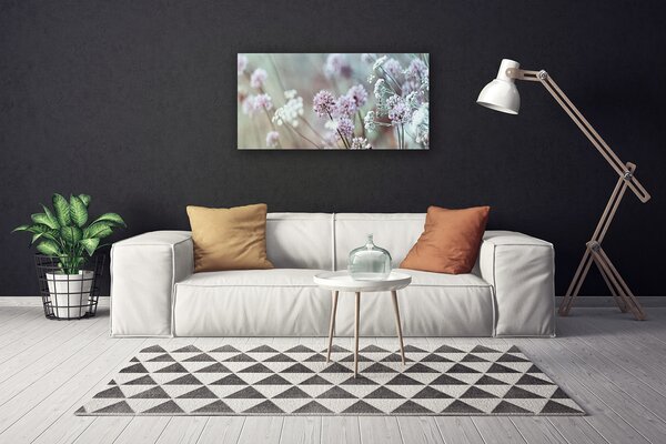 Quadro su tela Fiori di campo della natura 100x50 cm